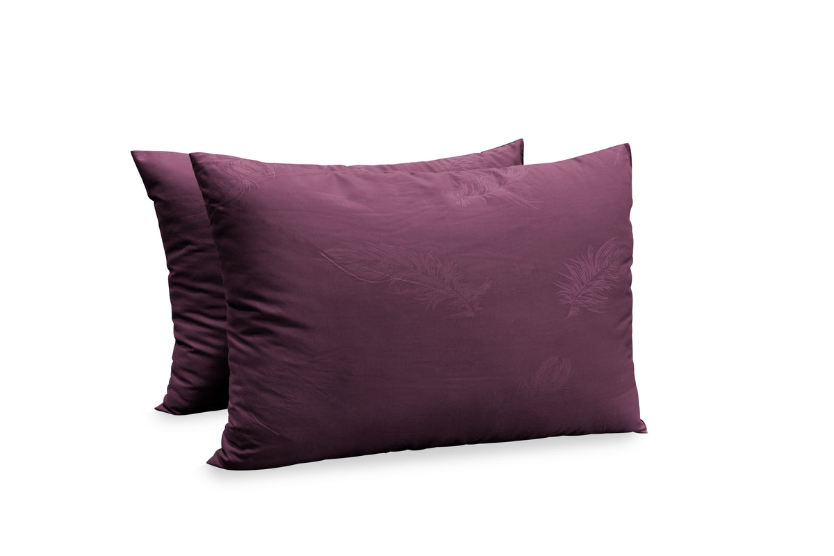 Σετ 2 μαξιλαριών Easy Home, 50/70, μπεζ