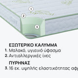 Στρώμα Natura Organic από την isleep