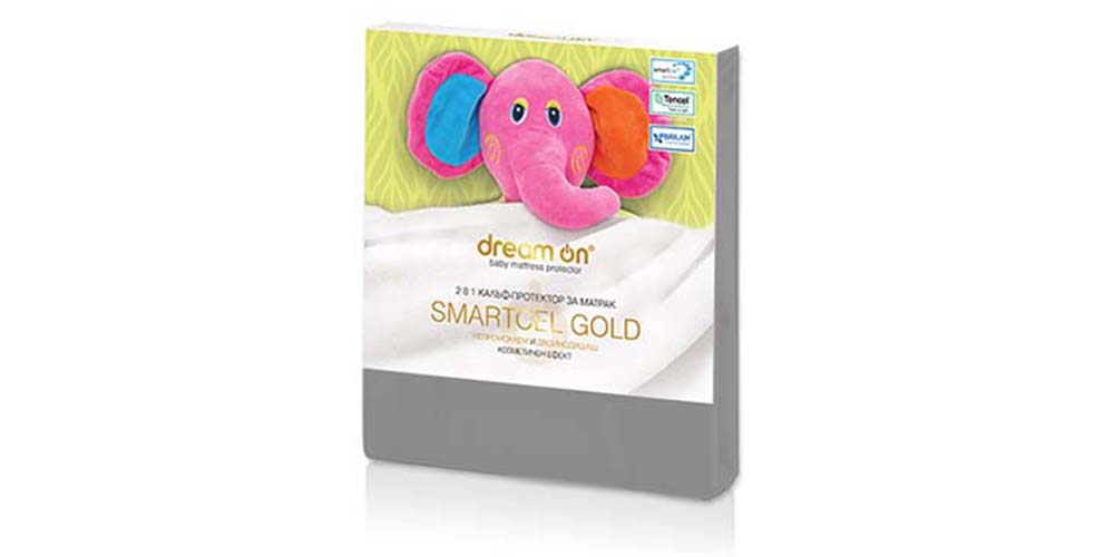 Προστατευτικό στρώματος SMARTCEL GOLD Baby Grey 21 από Dream On