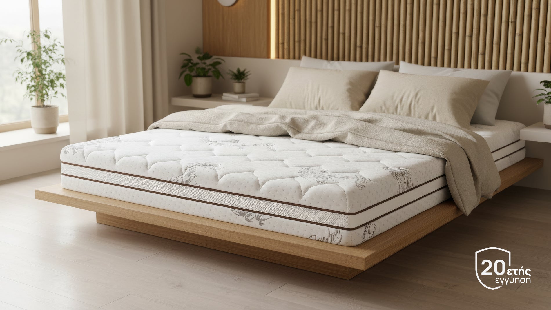 Στρώμα Bamboo 7 από την Sleepy
