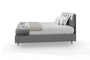 Κρεβάτι Cassiopeia από την isleep, γκρι