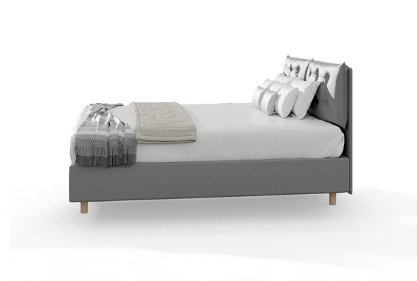Κρεβάτι Cassiopeia από την isleep, γκρι