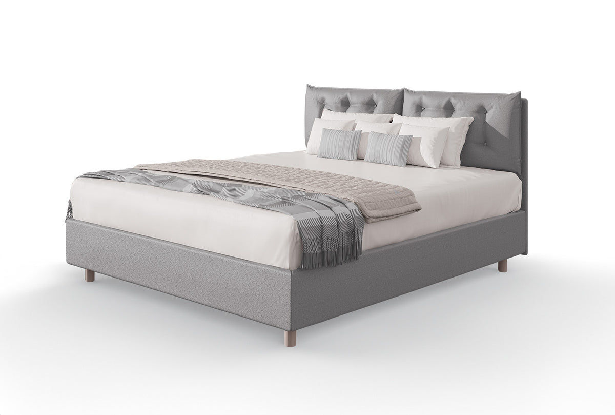 Κρεβάτι Cassiopeia από την isleep, γκρι