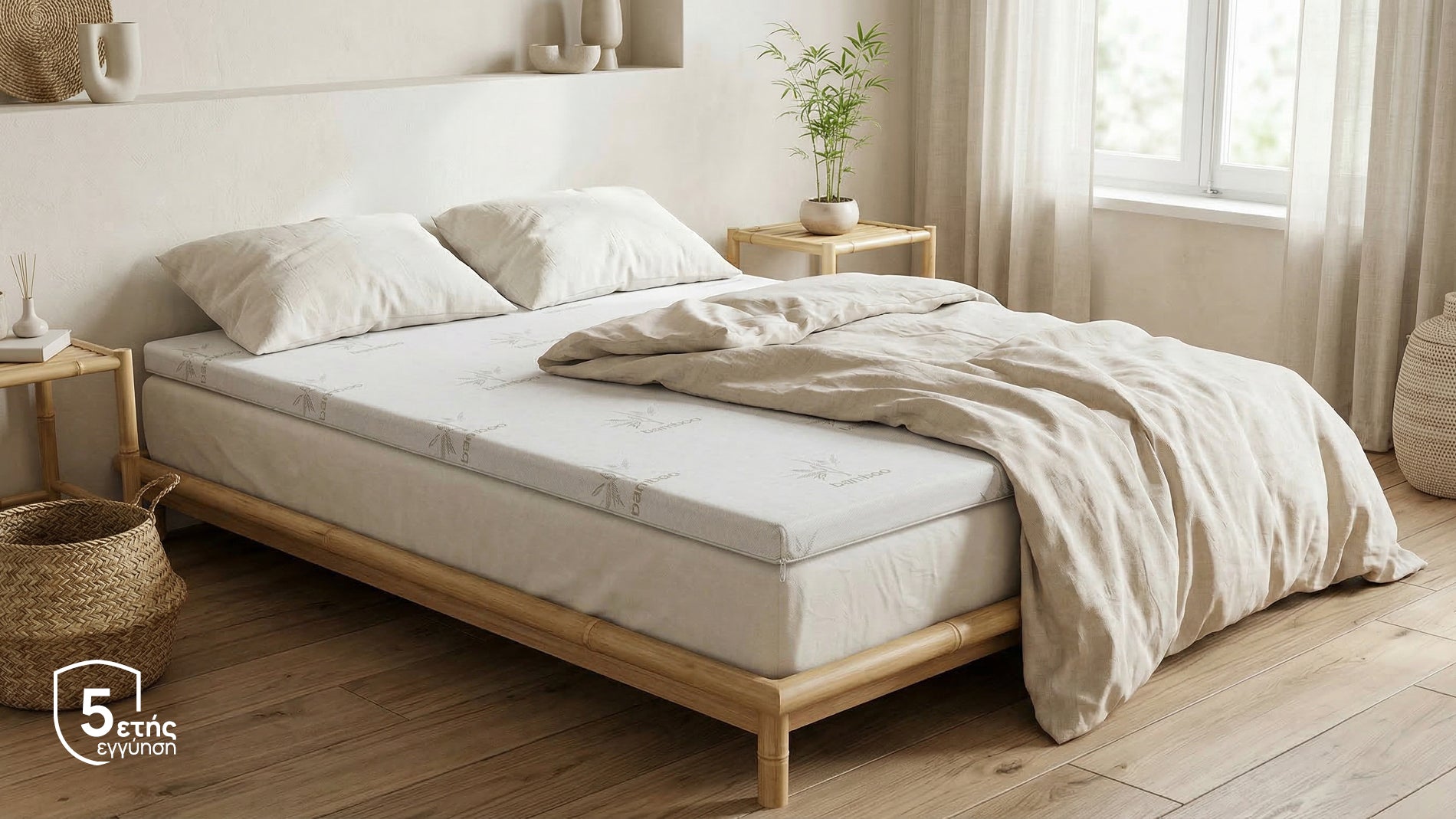 Ανωστρώμα Bamboo Deluxe από την Sleepy