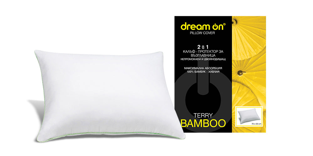 Προστατευτικό μαξιλαριού Terry Bamboo από τη Dream On