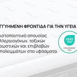Στρώμα Ice Hybrid από την iSleep, 28 εκ.