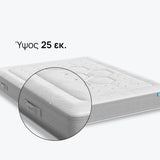 Στρώμα Nest Hybrid της iSleep, 25 εκ.